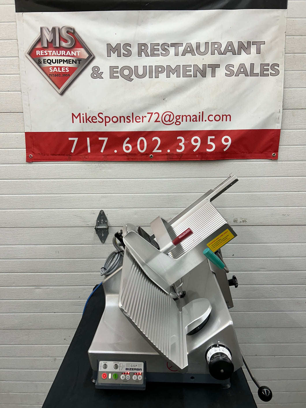 Bizerba GSP HD 2018 Automatic Slicer Fully Refurbished Tested and Working