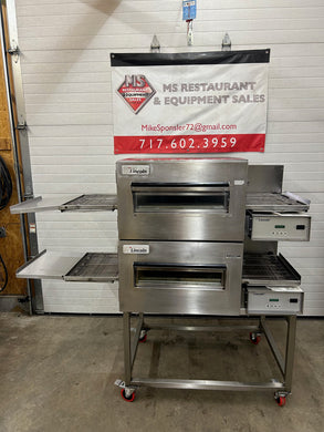 Lincoln Impinger 1132 Electric 208V/3ph Double Stack 18” Conveyor Pizza Oven