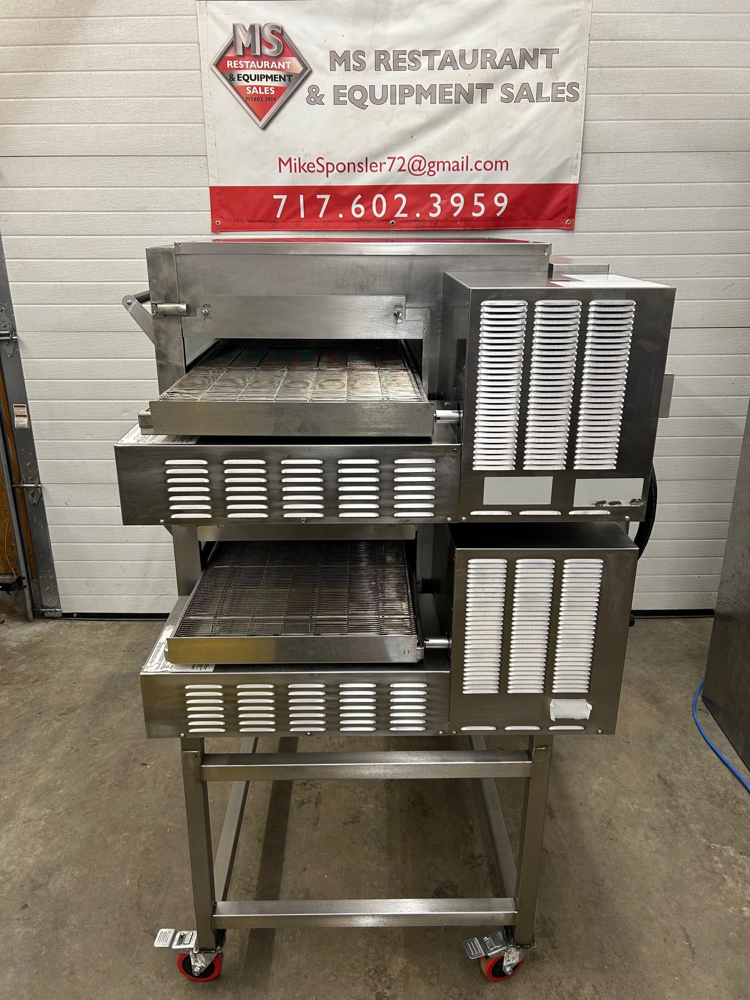 Lincoln Impinger 1132 Electric 208V/3ph Double Stack 18” Conveyor Pizz ...