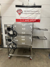 Load image into Gallery viewer, Lincoln Impinger 1132 Electric 208V/3ph Double Stack 18” Conveyor Pizza Oven