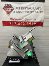 Load image into Gallery viewer, 2020 Bizerba USA GSPHDIW-90 Semi-Automatic Gravity Feed Meat Slicer