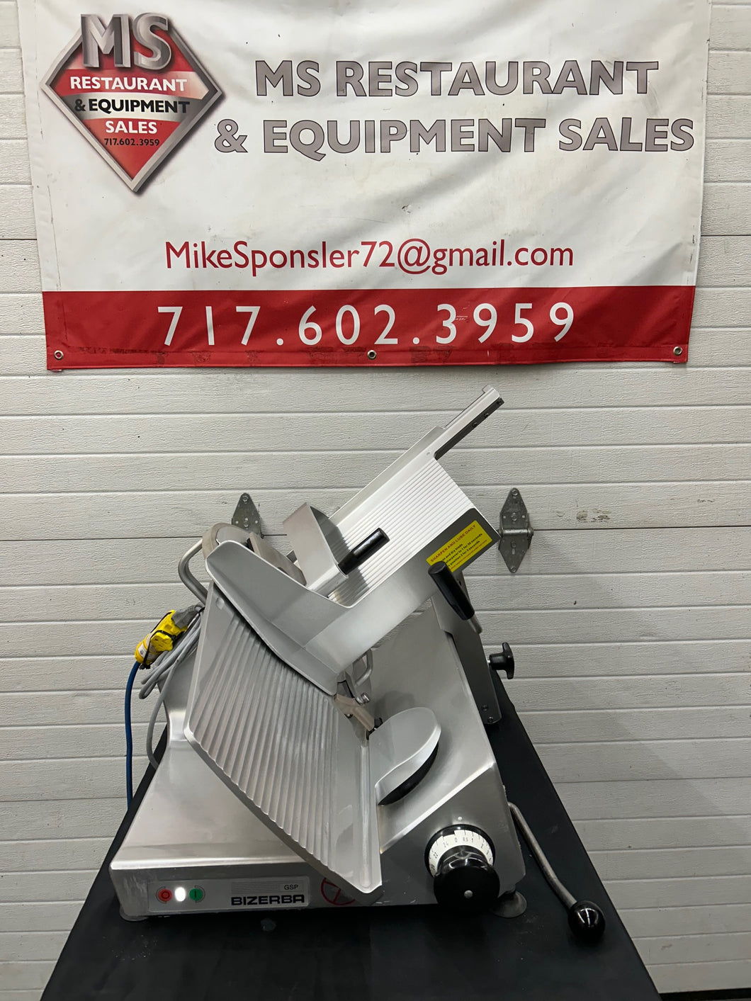 Bizerba GSPH 2012 Manual Slicer Fully Refurbished Tested and Working