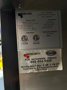MicroMatic Wine /Beer Kegerator  MDD-23W 115V Pro-Line 4 Tap E-Series Dual Temp.