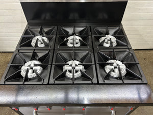 CPG S-36P Propane 36" Range with  6 Burners and Standard Oven- 210,000 BTU
