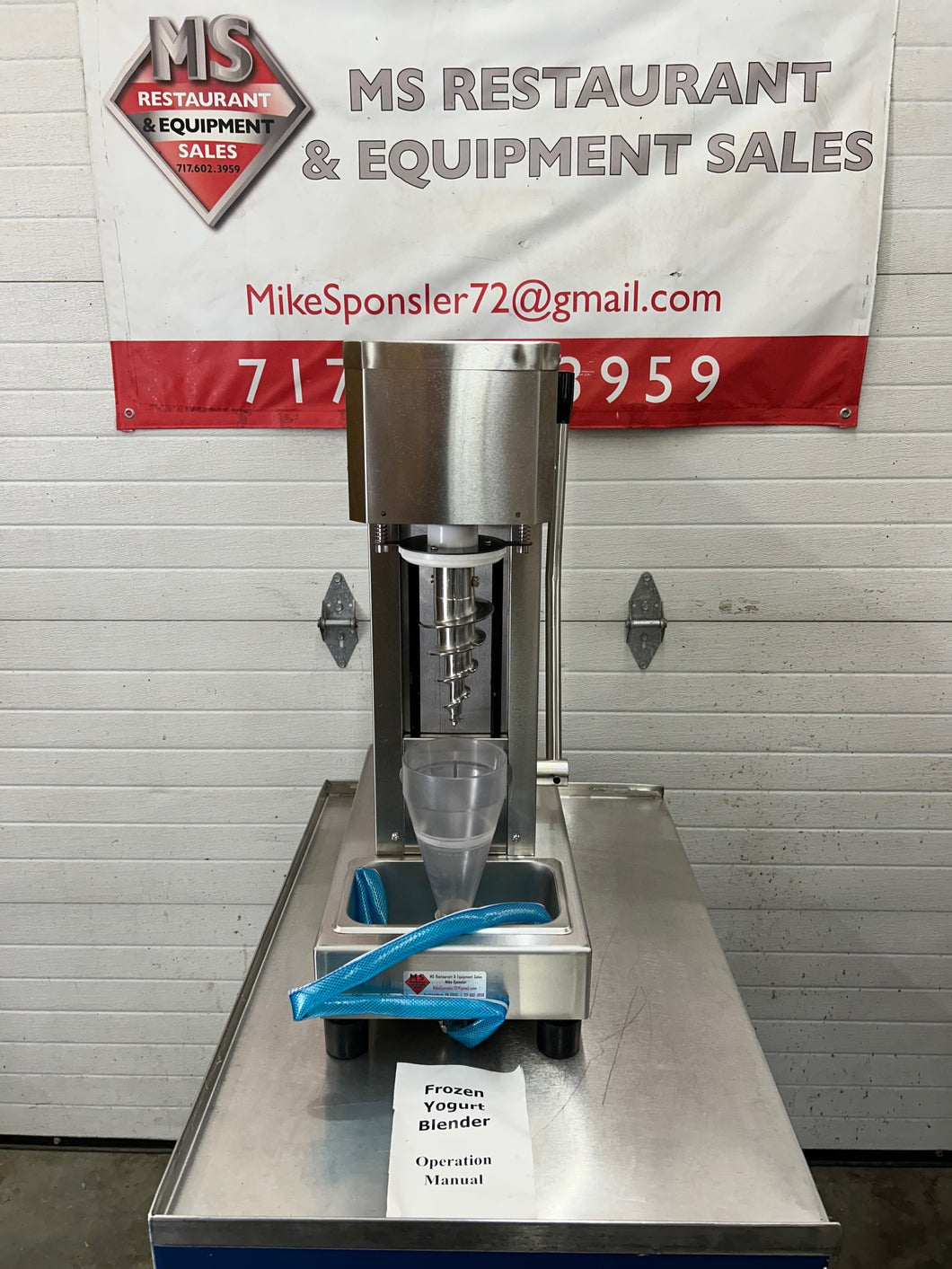 Vevor BJB7150T Frozen Yogurt/ Gelato Blender **NEW OPEN BOX**