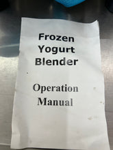 Load image into Gallery viewer, Vevor BJB7150T Frozen Yogurt/ Gelato Blender **NEW OPEN BOX**