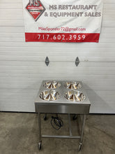 Load image into Gallery viewer, Belshaw H&amp;I- 4 Donut Icer Table 240v Bowls/Lids Refurbished