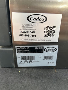 Cadco Roberta XAF003 Countertop Convection Oven Fully Refurbished