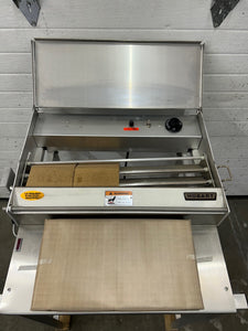 Hobart W32C-5 Floor Model Wrap Station w/ Built In Hotplate - (3) Film Roll Capacity, 120v, Refurbished