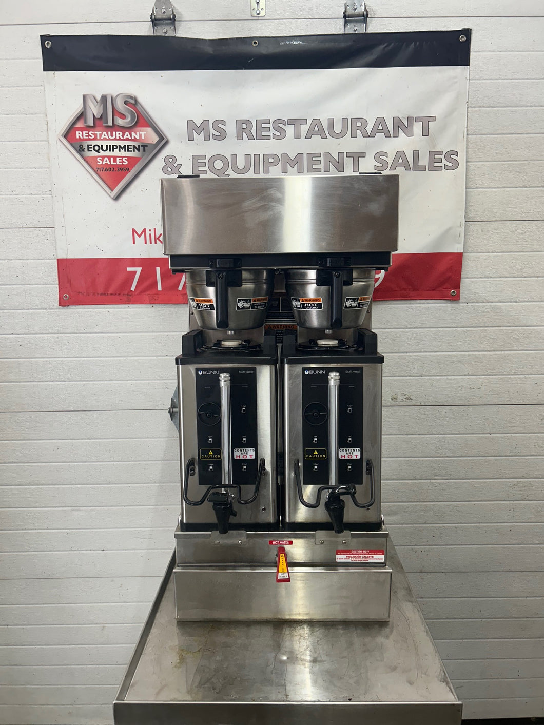 Bunn Dual SH DBC Coffee Brewer Refurbished & Working!