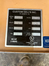Load image into Gallery viewer, Custom Deli Inc DILW4H 2 Shelf Hot Food Merchandiser Heated Display Refurbished