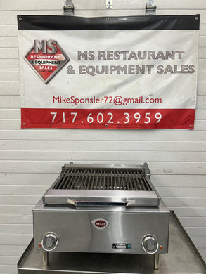 Wells B-40 24” Electric Countertop Charbroiler Refurbished Tested & Working