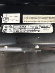 Hobart HLXWM Scale with Printer and Display Fully Refurbished