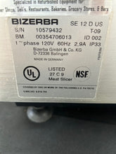 Load image into Gallery viewer, Bizerba SE12D Automatic Deli Slicer Refurbished
