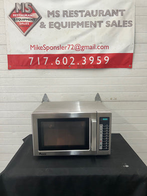 Amana RCS10TS 1000w Commercial Microwave w/ Touch Pad, 120v TESTED & WORKING!
