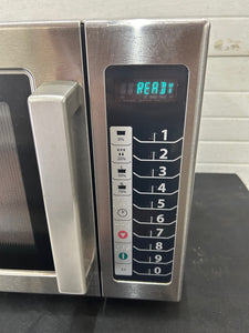 Amana RCS10TS 1000w Commercial Microwave w/ Touch Pad, 120v TESTED & WORKING!