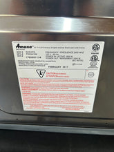Load image into Gallery viewer, Amana RCS10TS 1000w Commercial Microwave w/ Touch Pad, 120v TESTED &amp; WORKING!