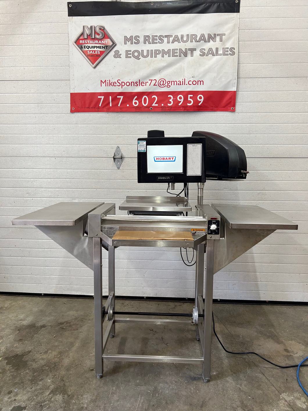 Hobart HWS-4 W/ Access Printer CPU Deli Grocery Scale EPCP-3WM & EPP-3 Working