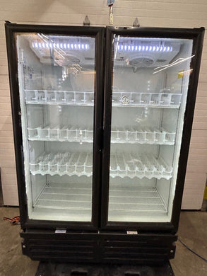 Imbera VRD43 Two Section Glass Door Merchandiser - Refurbished