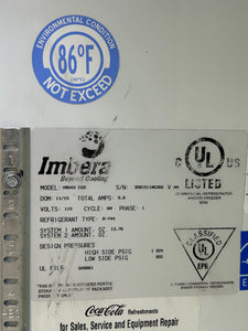 Imbera VRD43 Two Section Glass Door Merchandiser - Refurbished