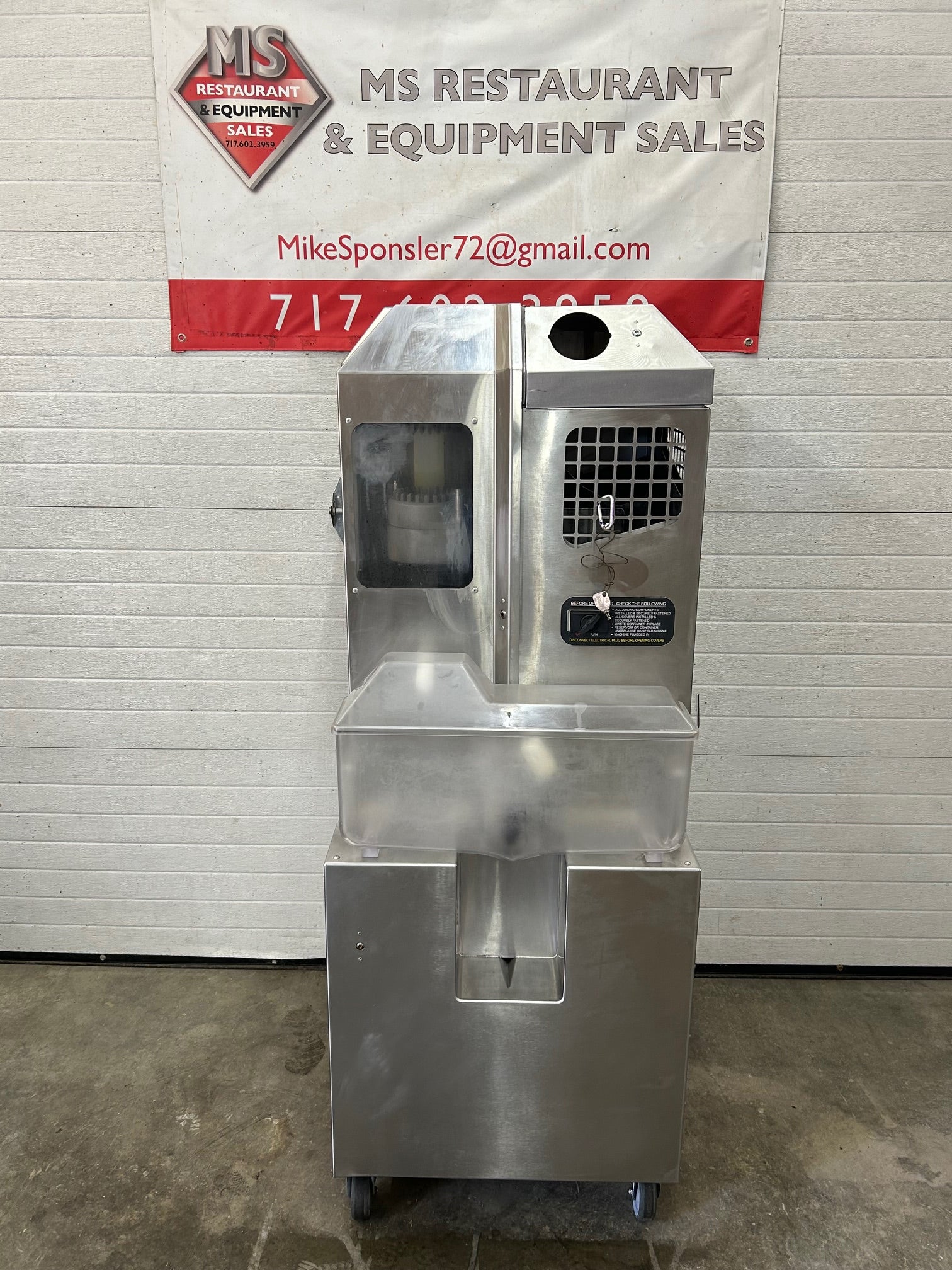 JBT FoodTech POS-1 Fresh N Squeeze Multi Citrus Fruit Juicer