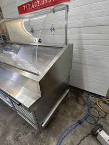 Traulsen TD078HT-1 Stainless Steel 78” Seafood Display Case Refurbished