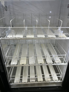 True GDM-41SL-48-HC-LD 47” Two Section Glass Door Merchandiser, (2) Sliding Door