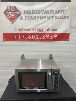 Amana RCS10TS 1000w Commercial Microwave w/ Touch Pad, 120v Refurbished