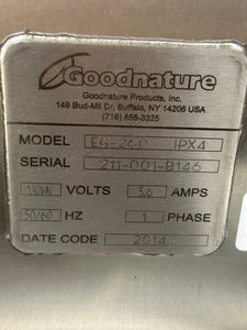 Goodnature X1 Cold Press Juicer with EG-260 Grinder Fully Refurbished