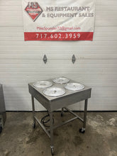 Load image into Gallery viewer, Belshaw H&amp;I- 4 Donut Icer Table 240v Bowls/Lids Refurbished