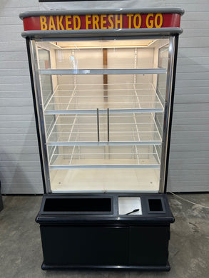 Dry, Lighted Bakery Display Case Refurbished