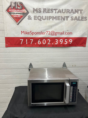 Amana RCS10TS 1000w Commercial Microwave w/ Touch Pad, 120v Refurbished
