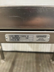 Hobart HRT5-3 Stainless Steel Roller/Discharge Table***NEW OPEN BOX***