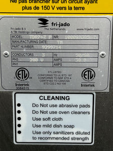 FriJado TDR7-P Double Stack Rotisserie Oven Refurbished