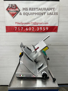 Bizerba 2017 GSPH Manual Deli Slicer Fully Refurbished Tested Working!
