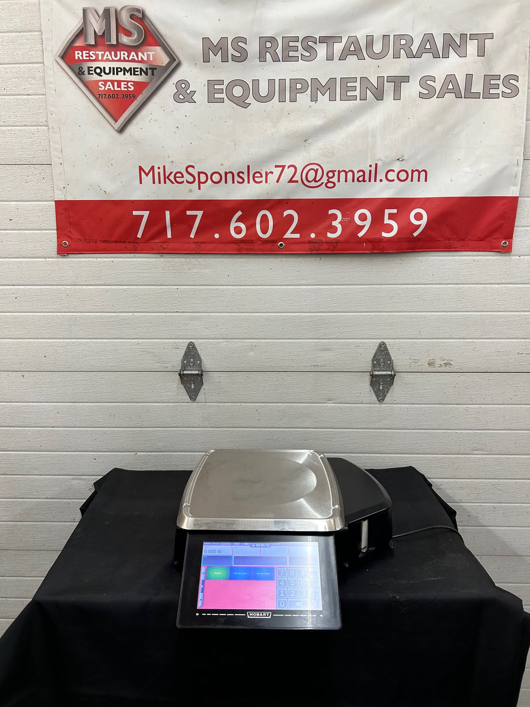 Hobart HTI-LH Deli Scale With Printer Fully Refurbished!