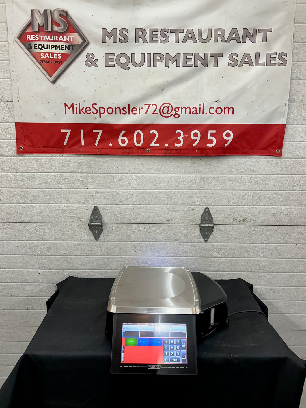 HOBART HTI-7LH DELI SCALE WITH PRINTER REFURBISHED, TESTED AND WORKING