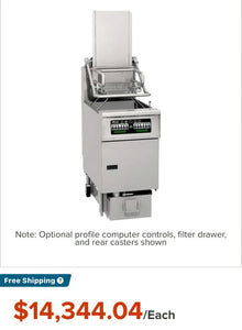 Pitco SFSG6H Rack Fryer with Solofilter Refurbished