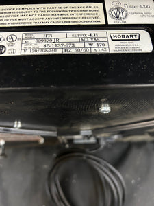 Hobart HTI-LH Deli Scale With Printer Fully Refurbished!