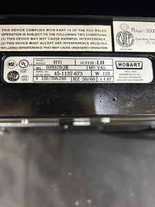 Hobart HTI-LH Deli Scale With Printer Fully Refurbished!