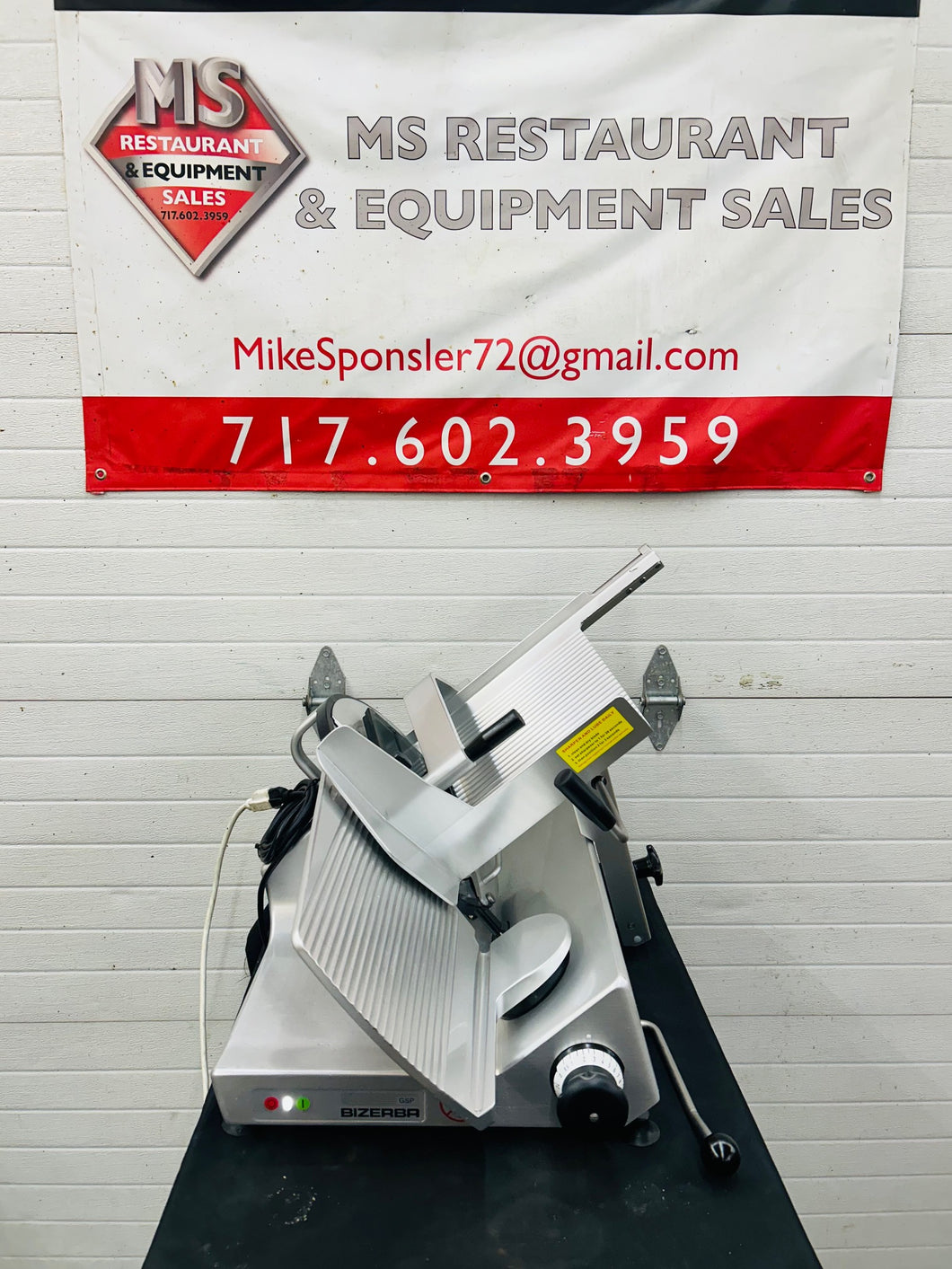 Bizerba GSP H 2015 Refurbished Deli Slicer Tested and Working!