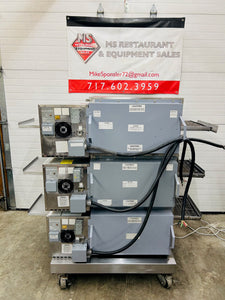Lincoln Impinger 1132 Triple Stack 208v 3ph Electric Conveyor Pizza Oven