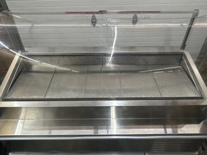 Traulsen TD078HT-ZSC01 Stainless Steel 78” Seafood Display Case Refurbished