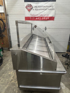 Traulsen TD078HT-ZSC01 Stainless Steel 78” Seafood Display Case Refurbished