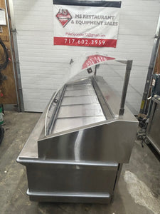 Traulsen TD078HT-ZSC01 Stainless Steel 78” Seafood Display Case Refurbished