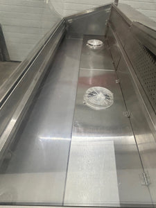 Traulsen TD078HT-ZSC01 Stainless Steel 78” Seafood Display Case Refurbished