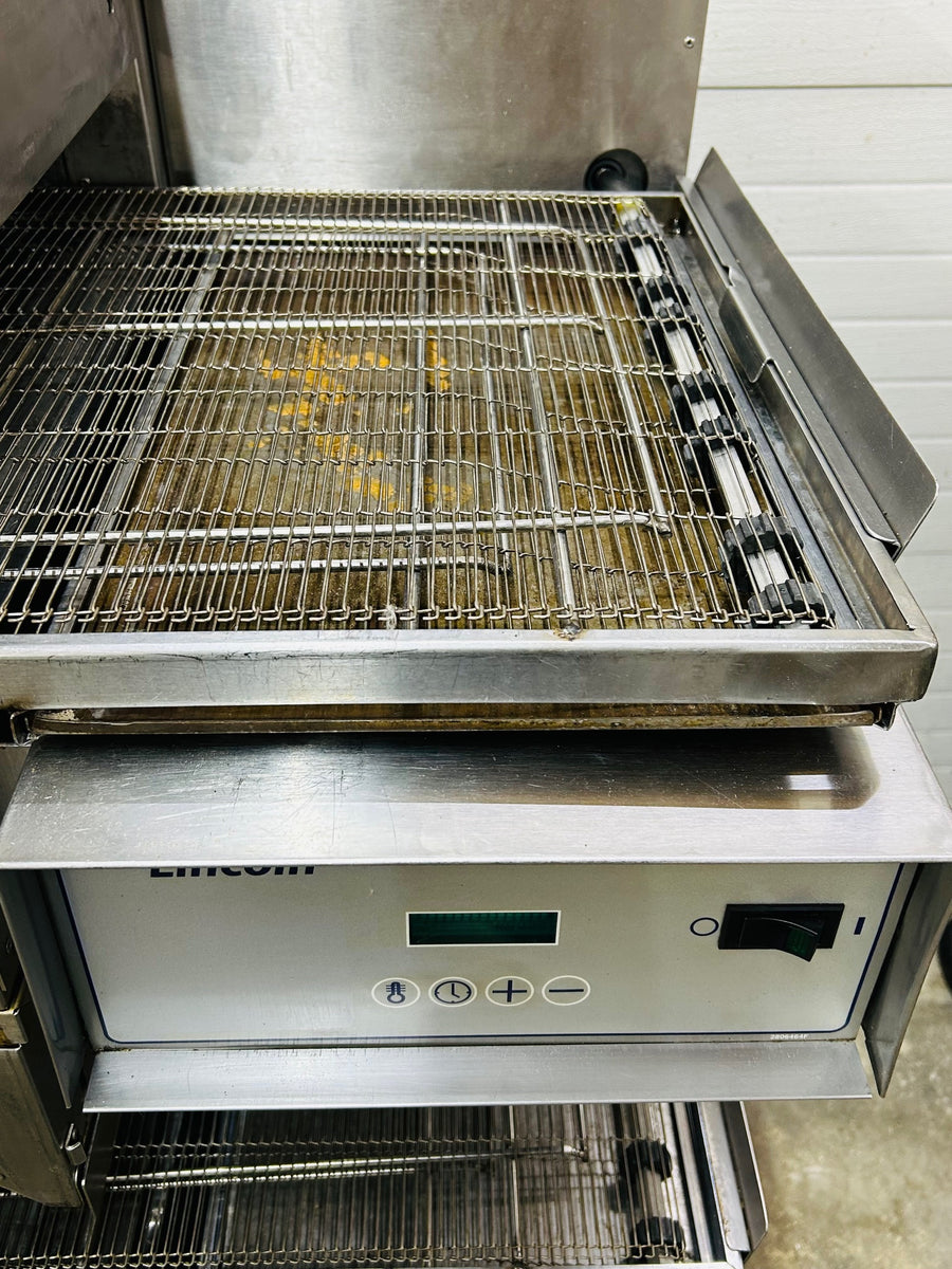 Lincoln Impinger 1132 Triple Stack 208v 3ph Electric Conveyor Pizza Ov ...