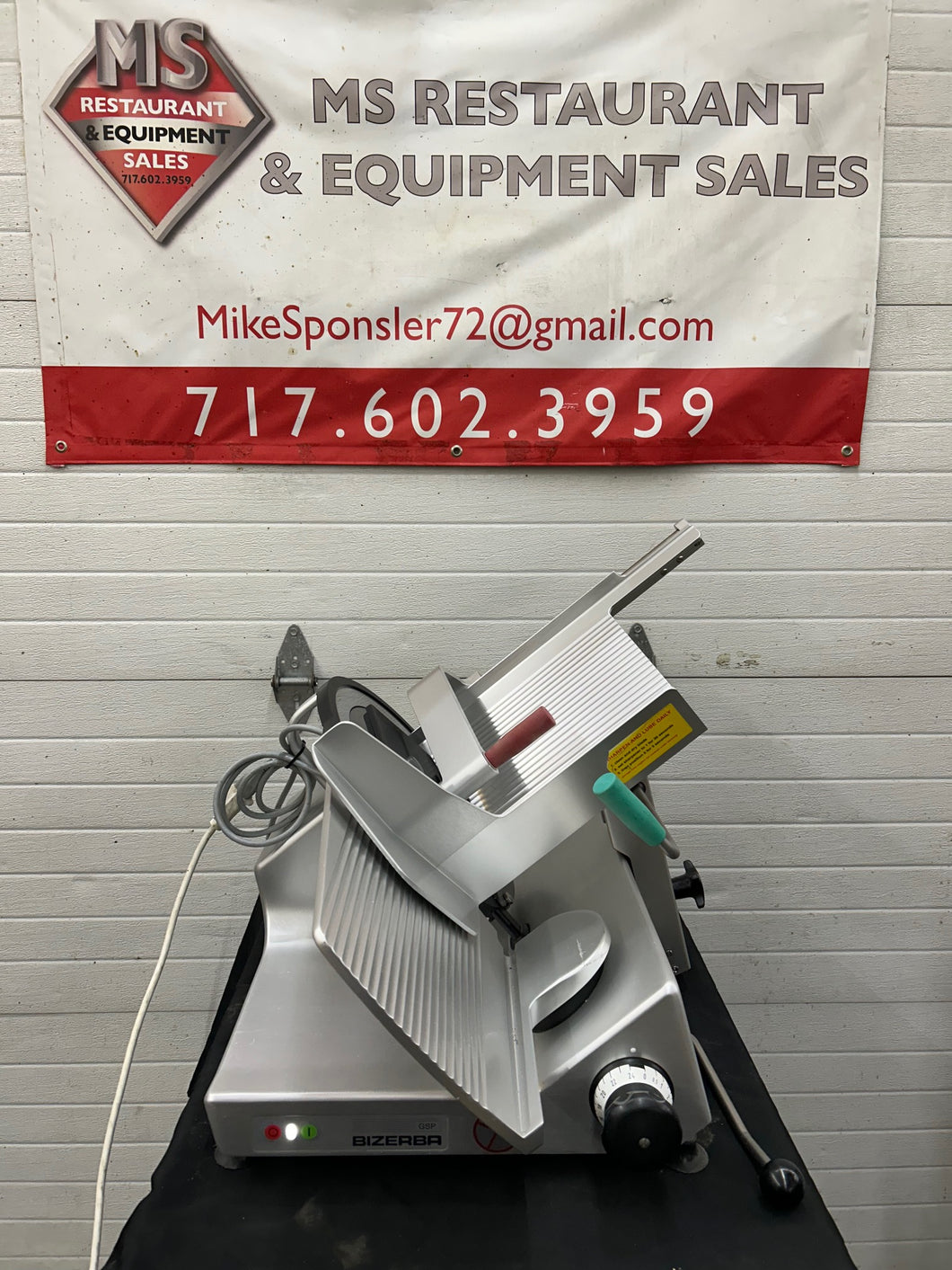 Bizerba GSP H 2016 Deli Slicer Fully Refurbished Tested and Working!