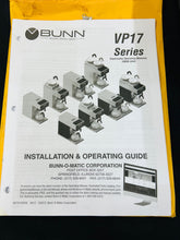 Load image into Gallery viewer, Bunn VP17-2 Low Profile Pourover Coffee Brewer with 2 Warmers**NEW**