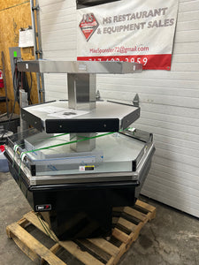 BKI BHI-4T Self Serve Hot Food Merchandiser,  4' Hexagonal **New out of Box**